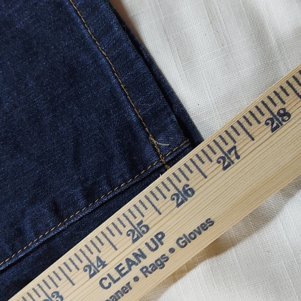 New Directions Sz 22WS Straight Denim Women's Dark Blue Jeans - Picture 7 of 10